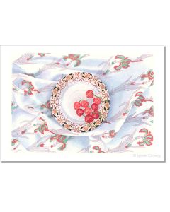 cherries, still life prints