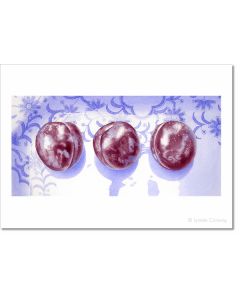 plums, still life print