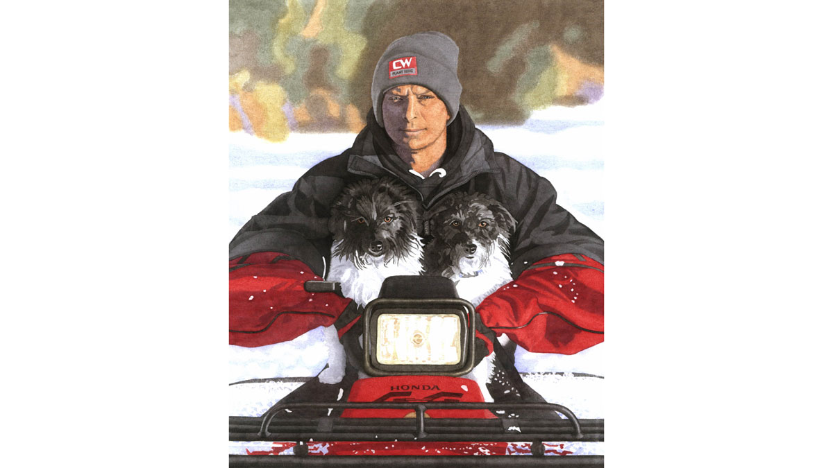 Portrait for Gemma of her boyfriend' Portrait for Gemma of her boyfriend'